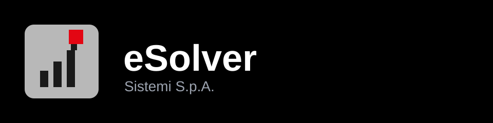 eSolver — gestionale ERP di Sistemi S.p.A.